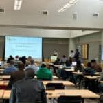 We held our 7th annual Institute for Health in the Human Biology of Vector-borne Diseases course: classroom