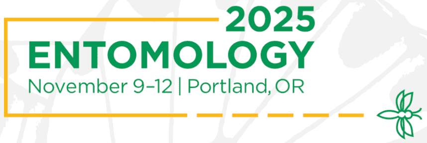 Annual meeting of the Entomological society of America 2025 logo