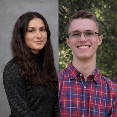 Conny Paoli and Beck Cummings were awarded full-time INBRE summer internships to work in our lab for summer 2026. This is a highly competitive program, so congrats to Beck and Conny for this recognition.